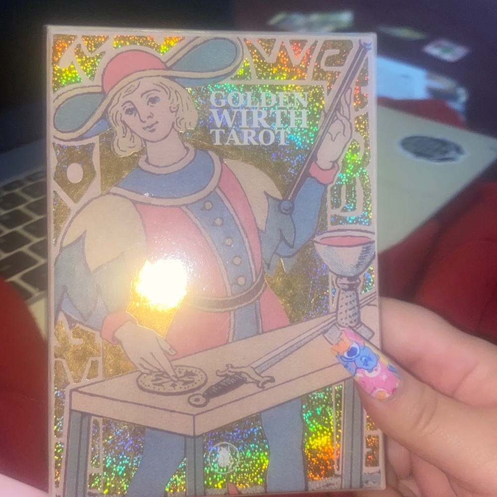Golden witth tarot